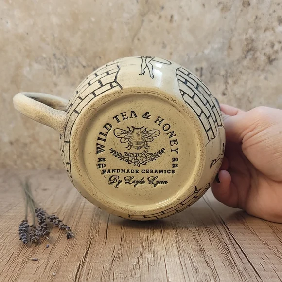 Handmade Brickhouse Babes Mug By Wild Tea & Honey